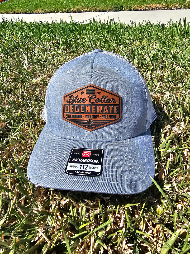 Blue Collar Degenerate Snapback Hat