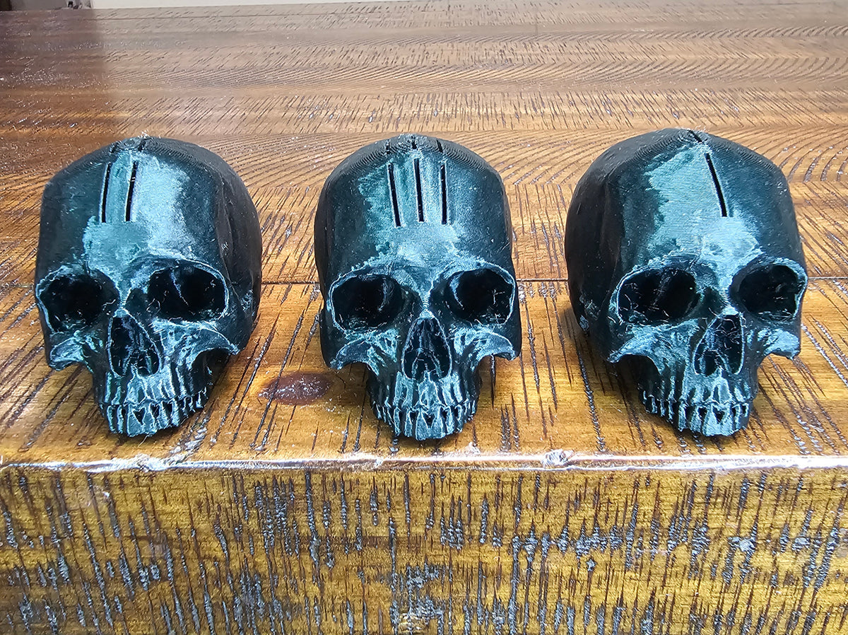 Skull Guitar Pick 3D Holder