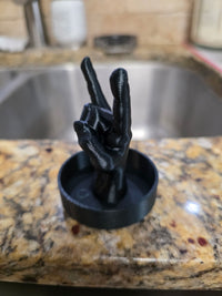 Elder Emo 3D Hand Ring Holder