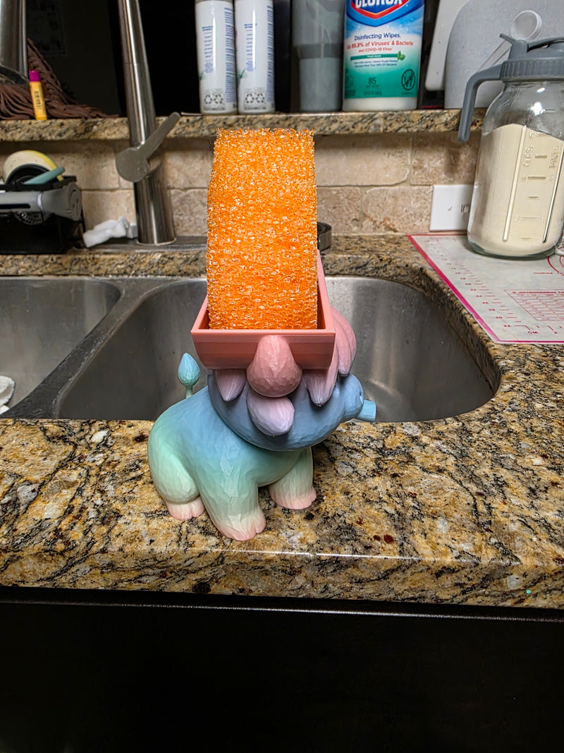 Highland Cow 3D Sponge Holder