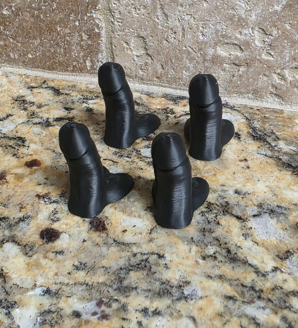 4 Pk 3D Prank Valve Cap Covers for Automotive, Motorcycle Tire Accessories