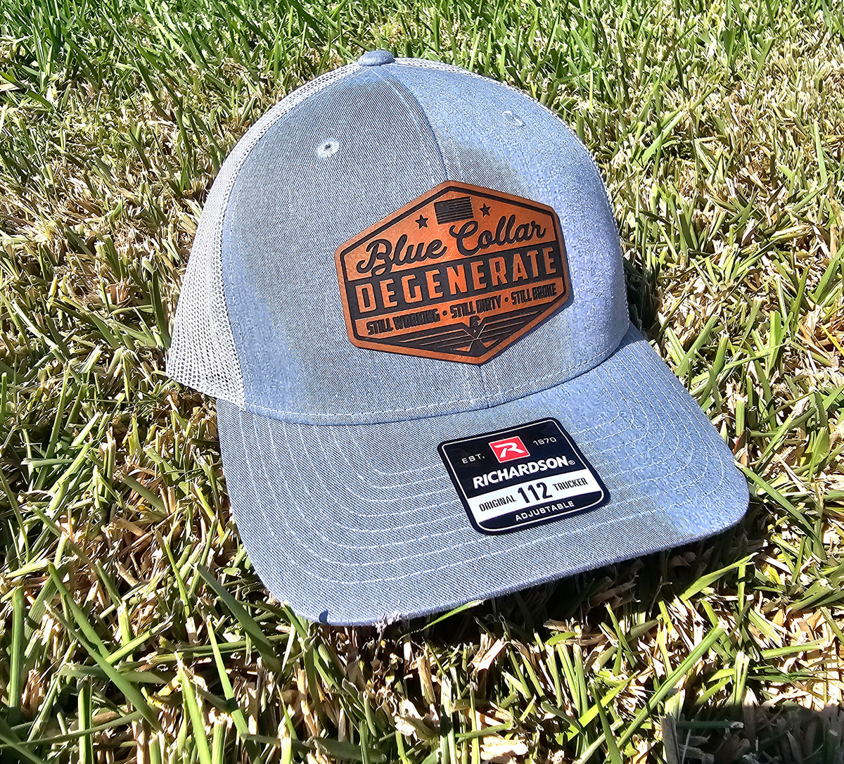 Blue Collar Degenerate Snapback Hat