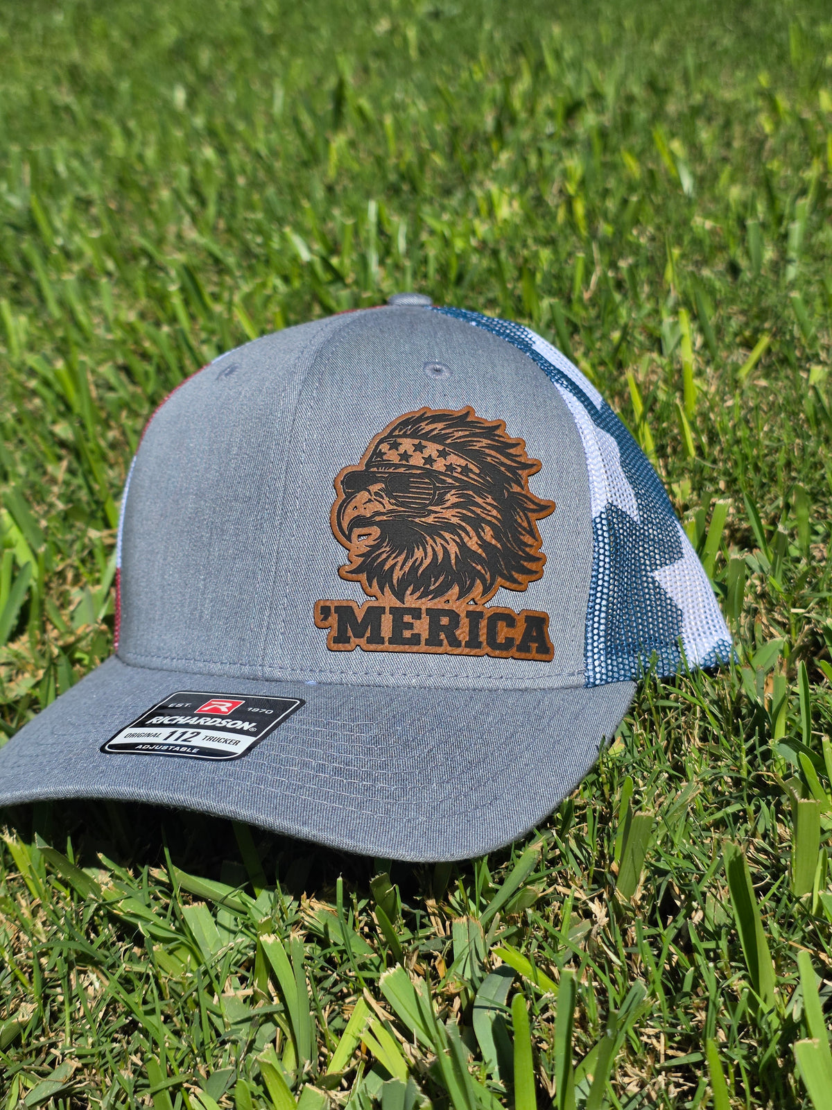 Merica Eagle Snapback Hat