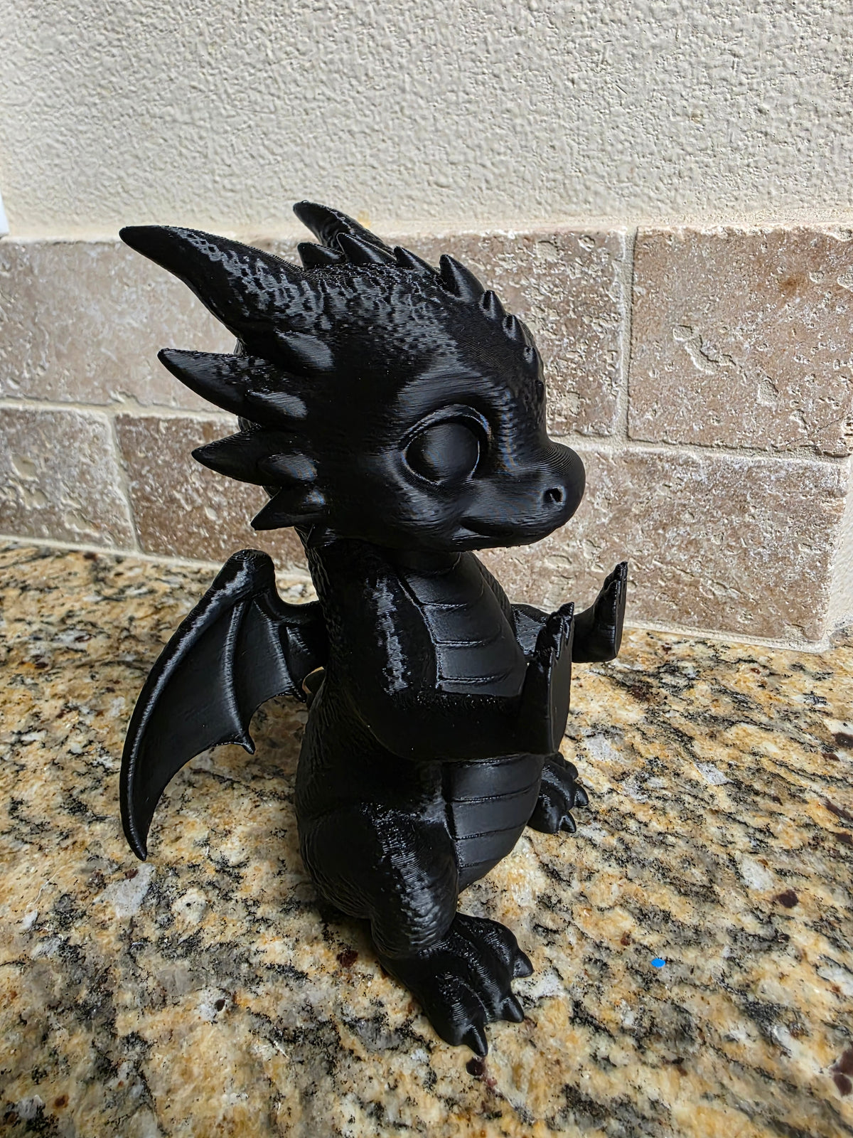 3D Dragon Book Holder