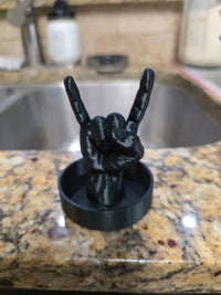 Elder Emo 3D Hand Ring Holder