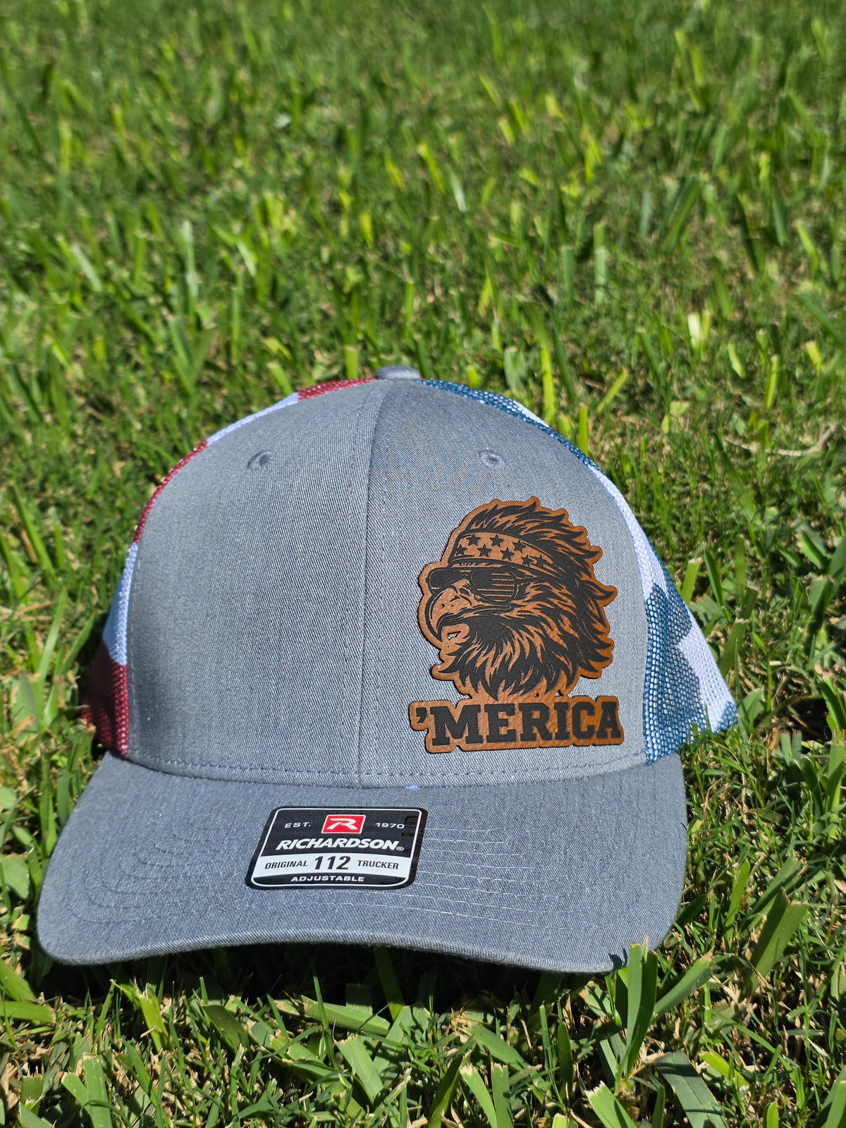 Merica Eagle Snapback Hat