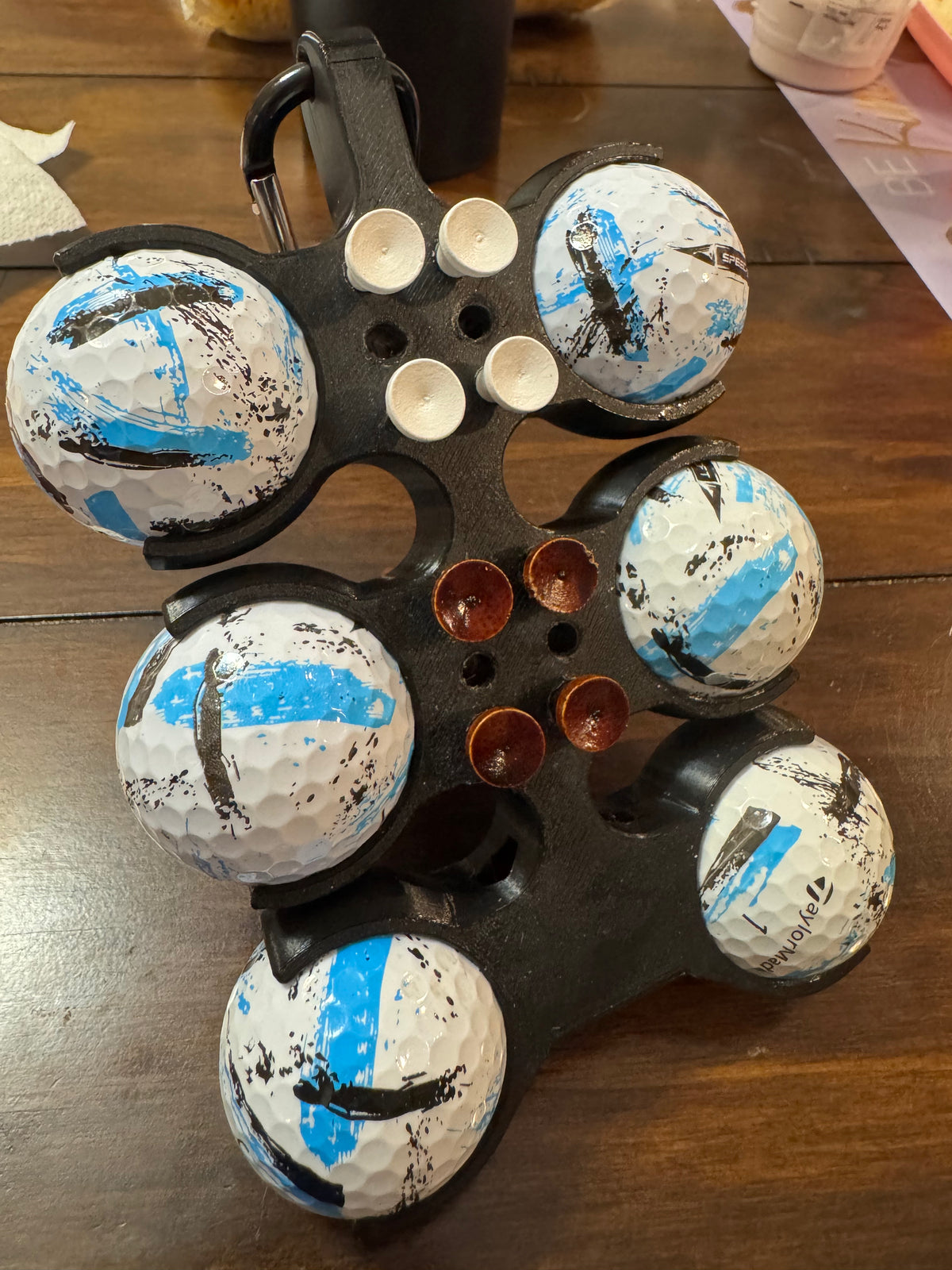 3D Golf Ball/ Tee Holder