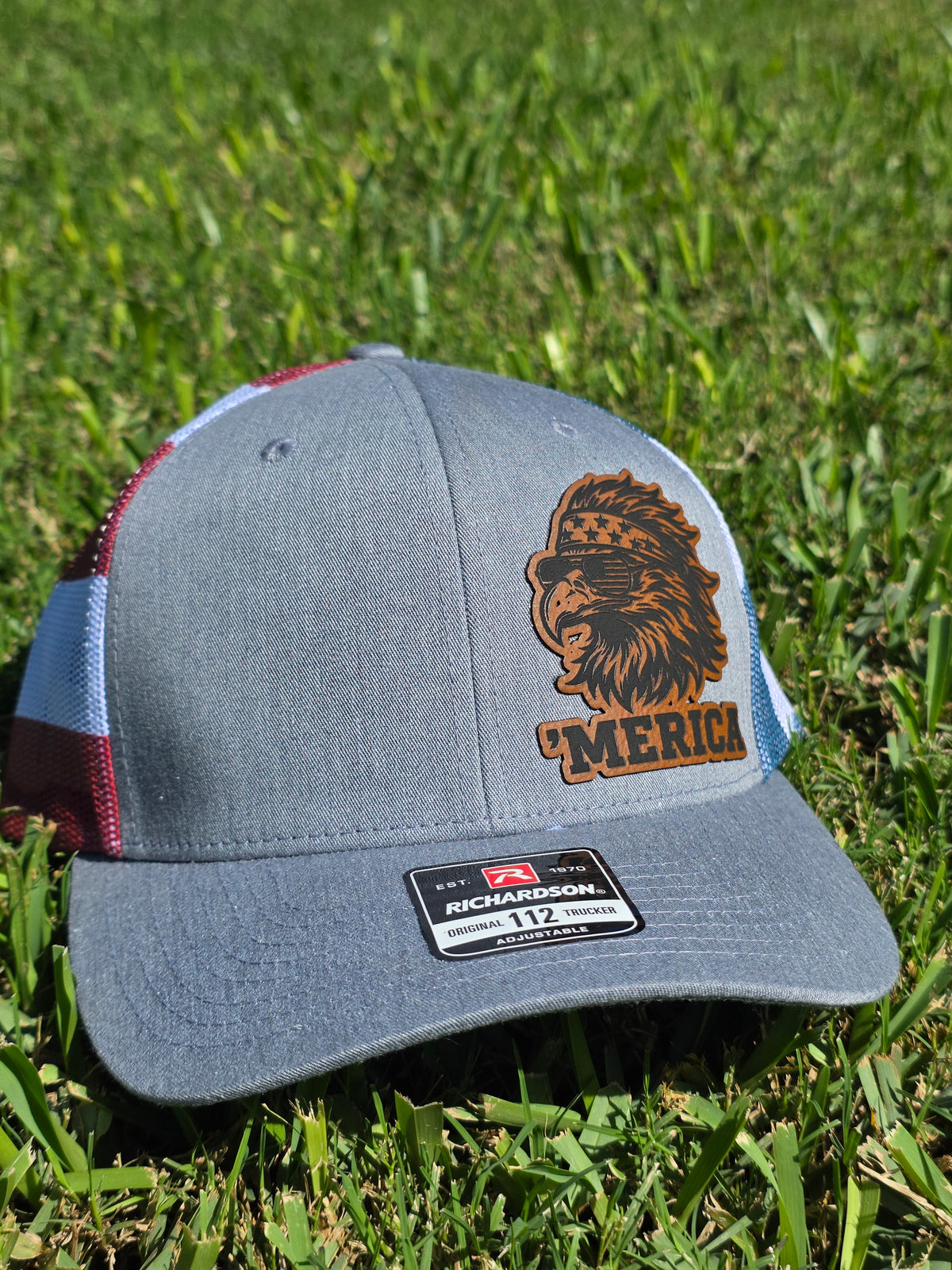 Merica Eagle Snapback Hat