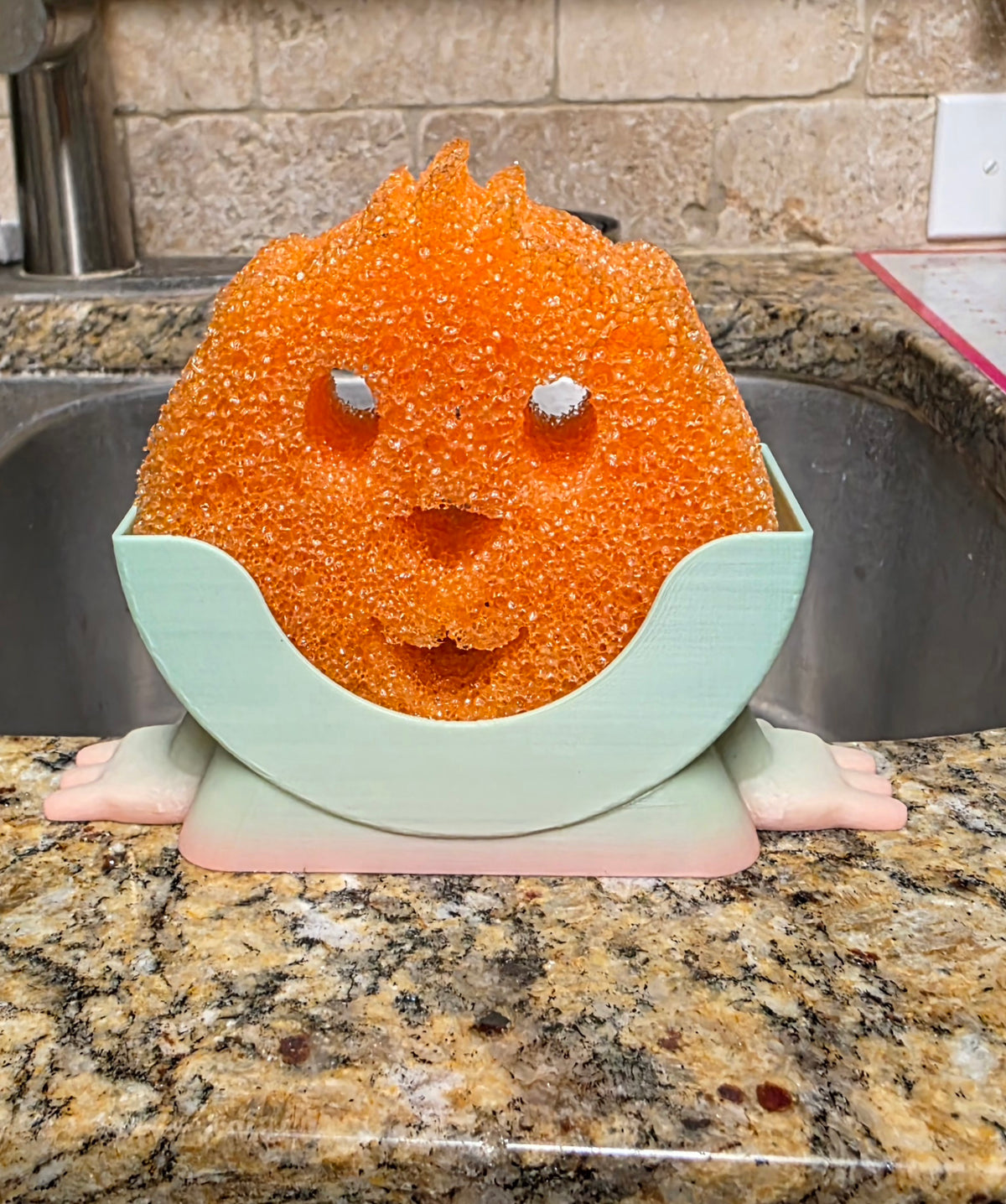 Scrub Diddy 3D Printed Sponge Holder
