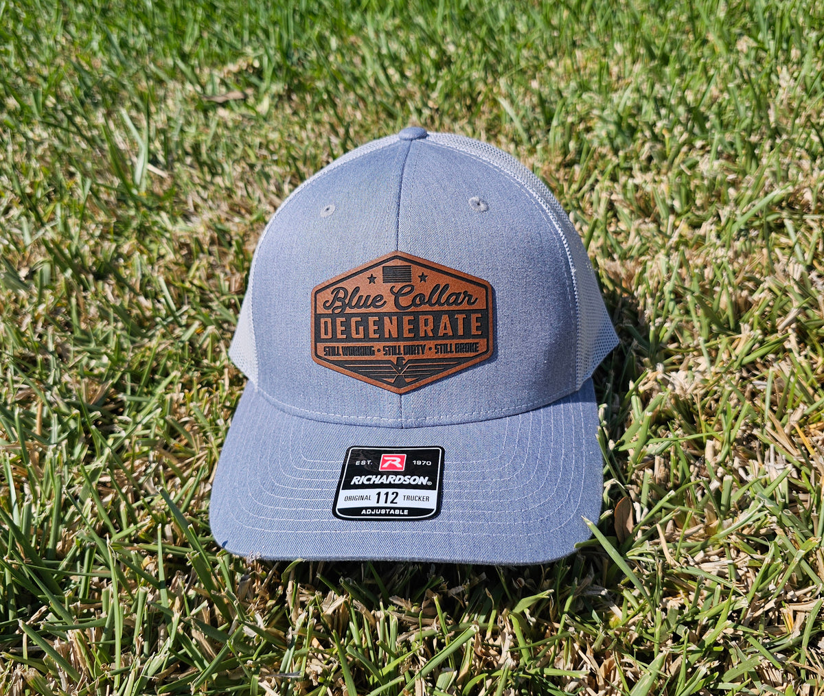 Blue Collar Degenerate Snapback Hat