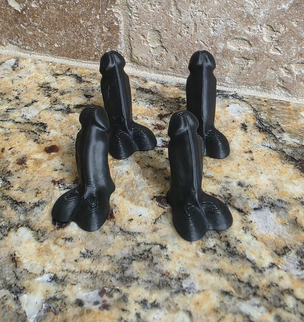 4 Pk 3D Prank Valve Cap Covers for Automotive, Motorcycle Tire Accessories