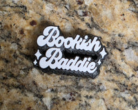 3D Bookish Baddie Straw Topper