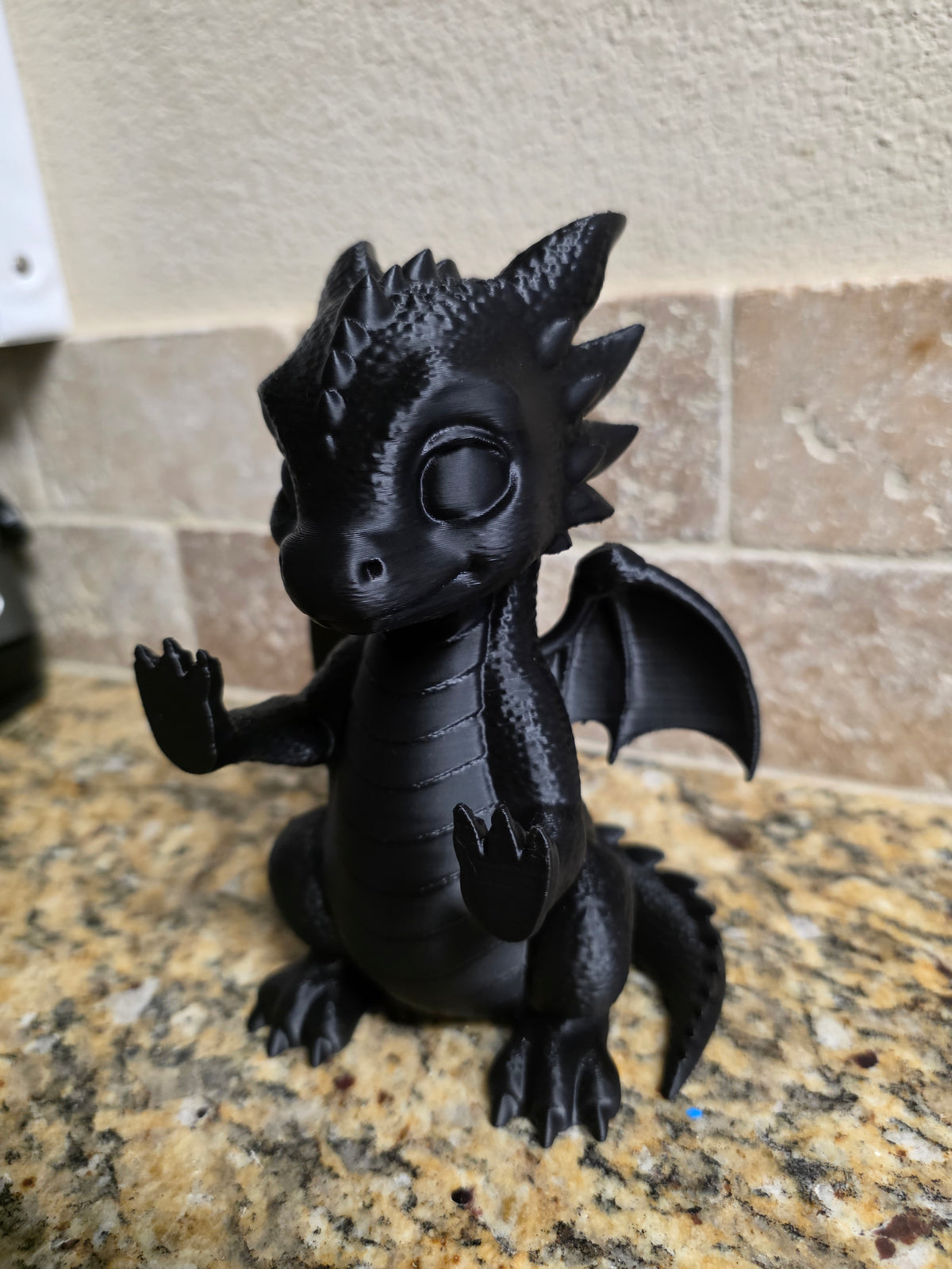 3D Dragon Book Holder