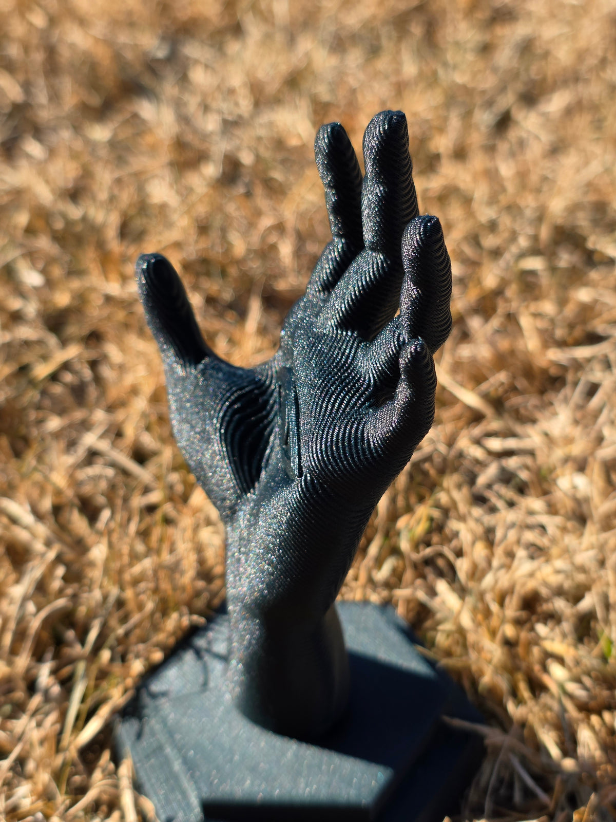 6in 3D Ring Holder Eye Hand