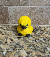 3D Knitted Emo Duck