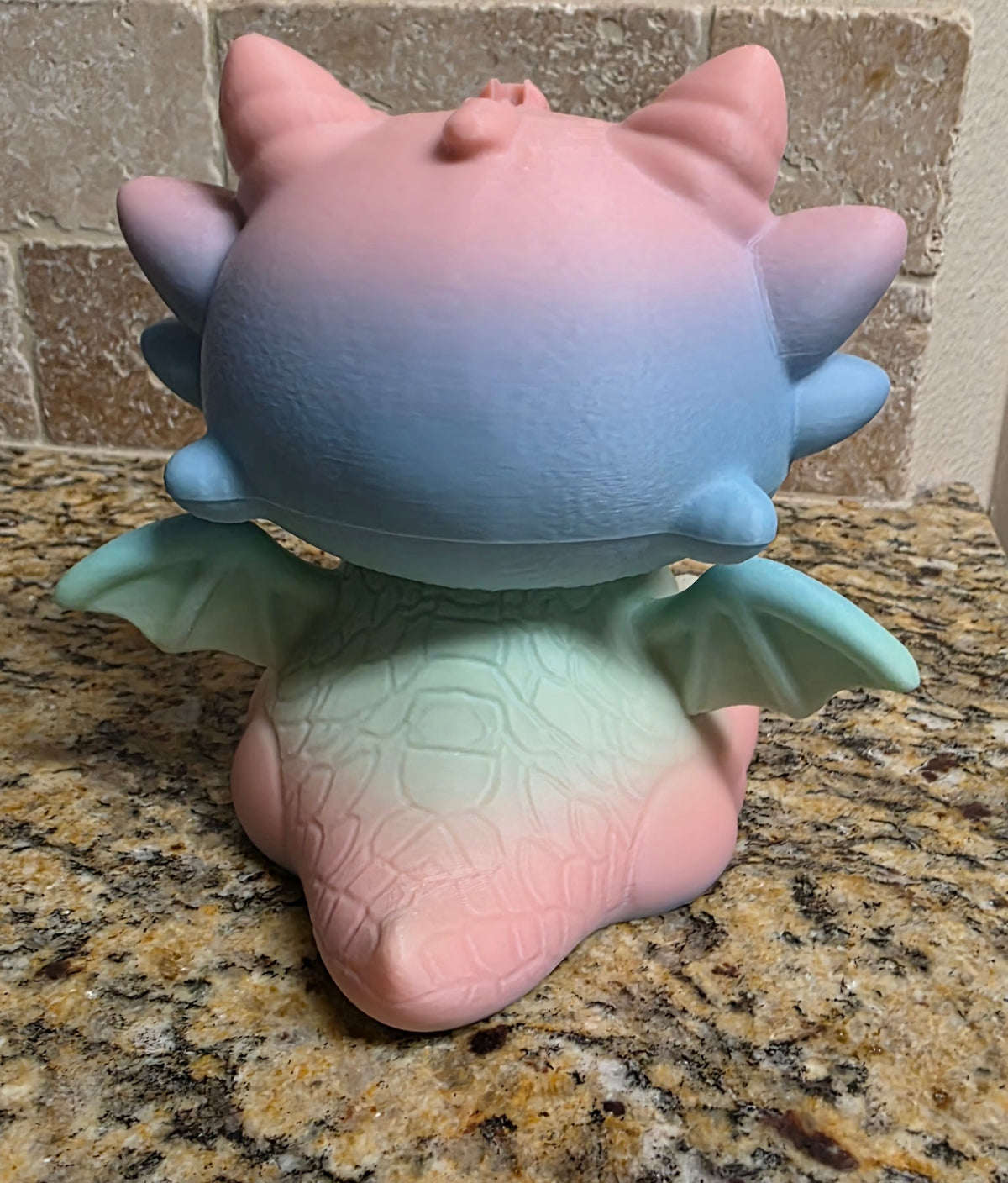 Cute 3D Printed Dragon Piggy Bank