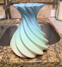 Rainbow 3D Vase