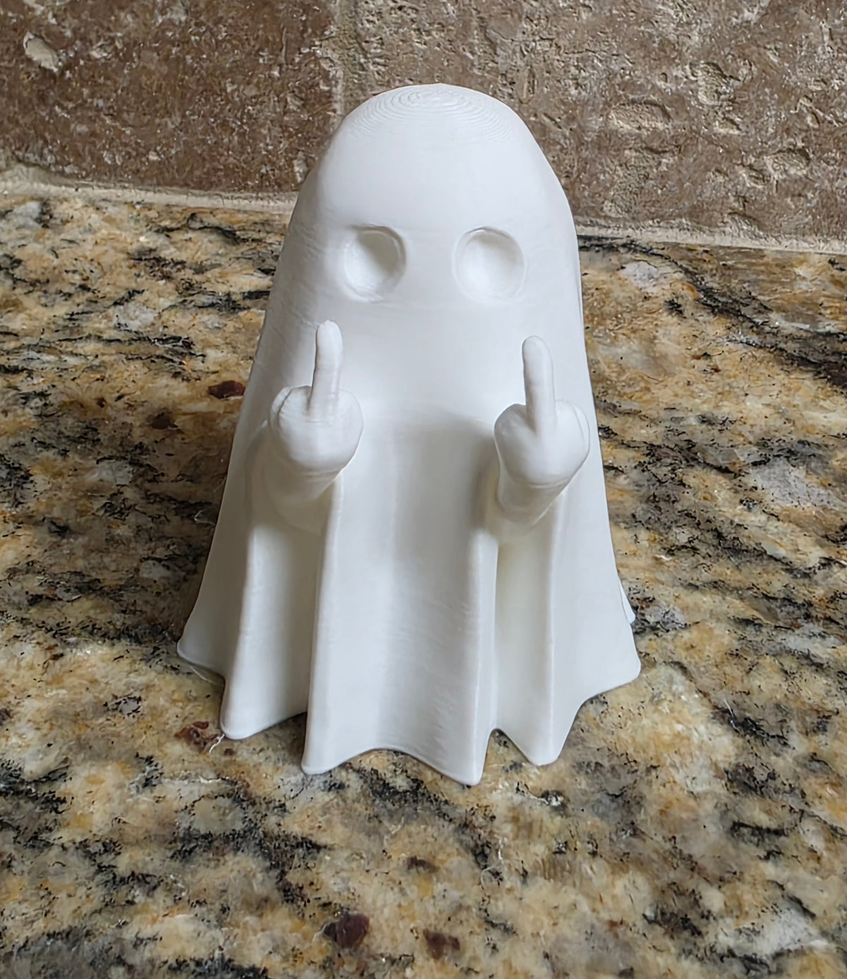 3D Middle Finger Ghost