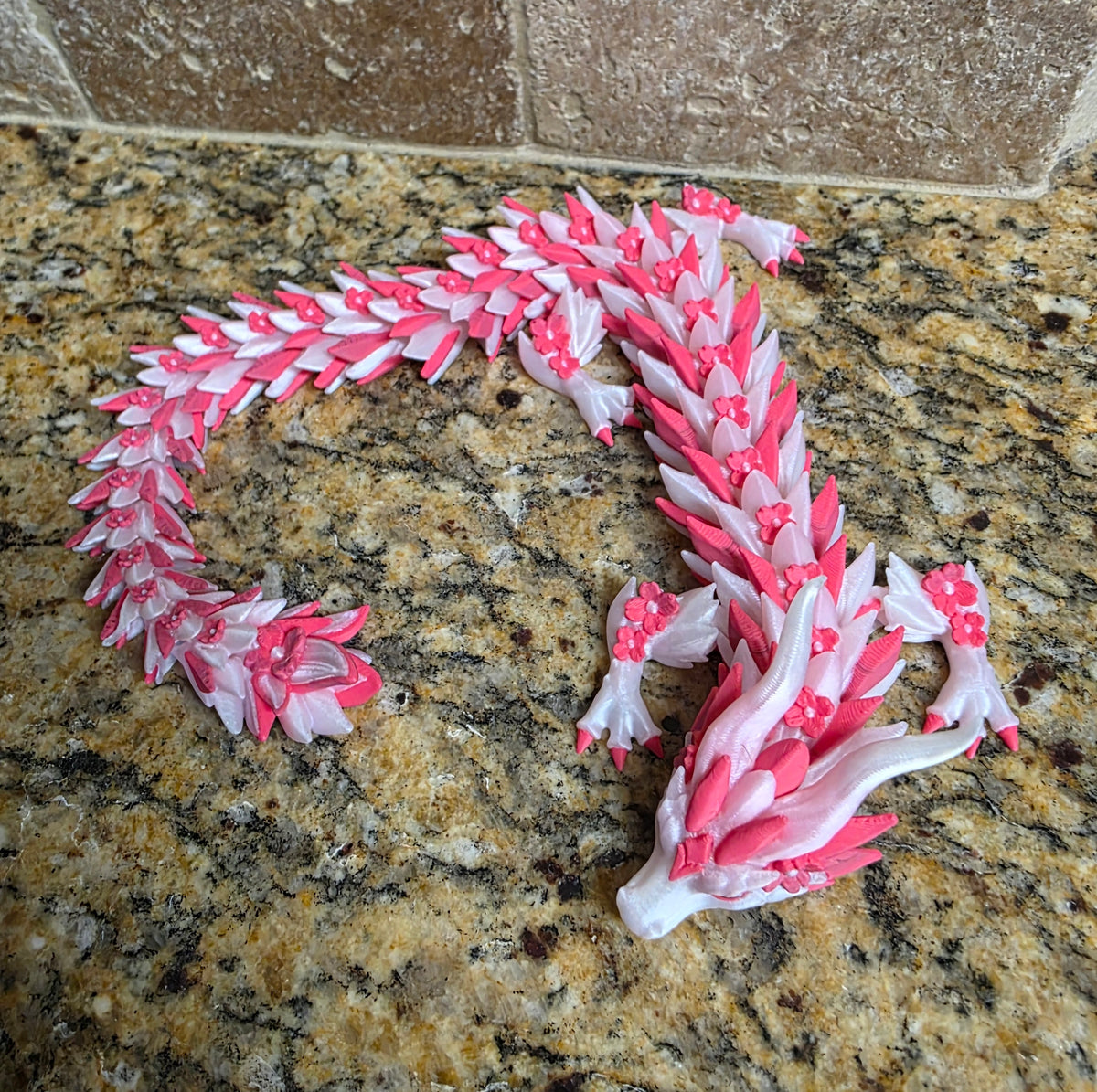 3D Cherry Blossom Dragon 🌸