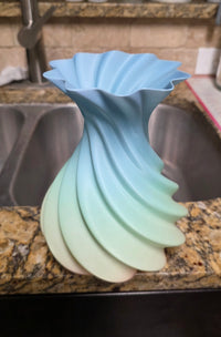 Rainbow 3D Vase