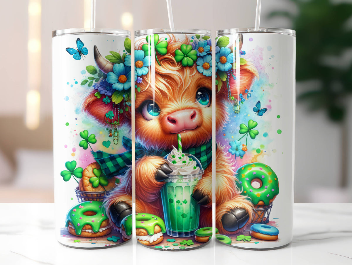 Saint Patrick's highland cow