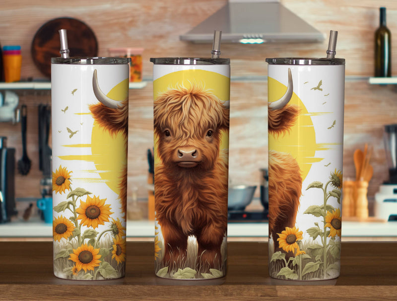 Sunshine highland cow