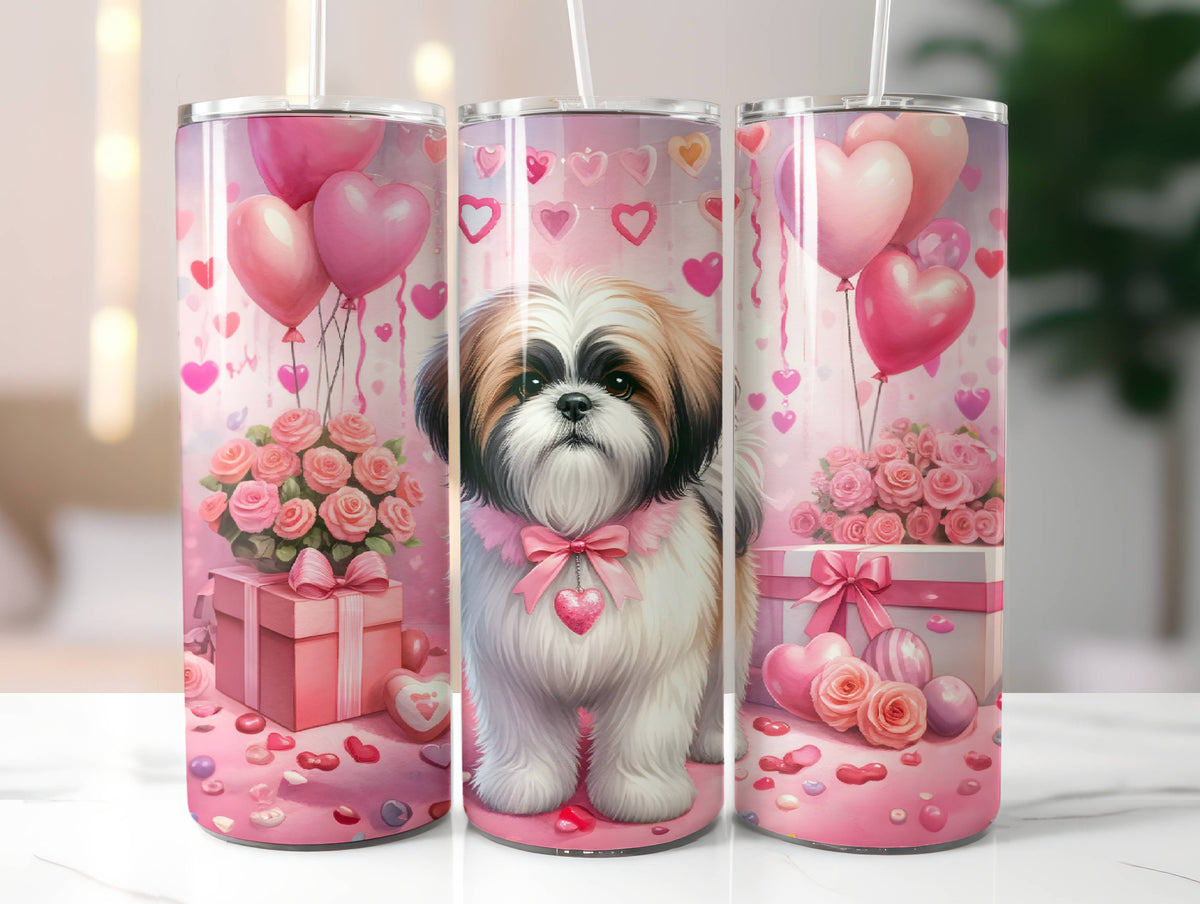Valentine's day shih tsu